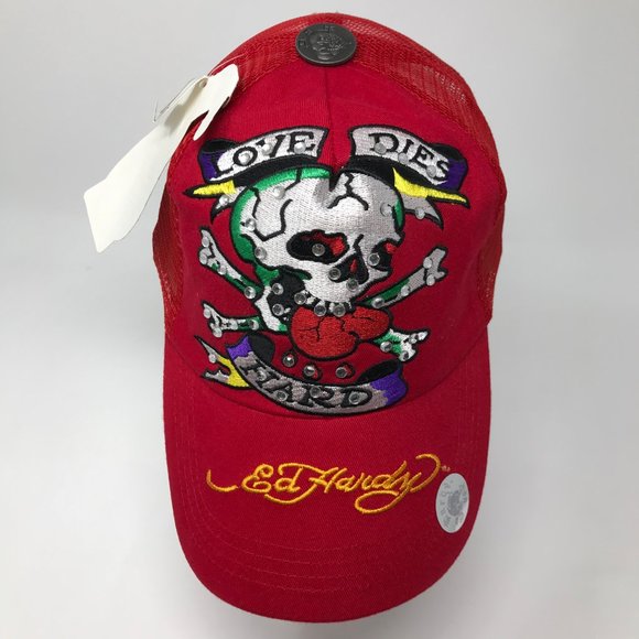 Ed Hardy Other - Ed Hardy Unisex Snap Back Multi-Color Hat Rare NWT